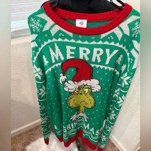 Merry‎ Grinchmas Green and Red Sweater